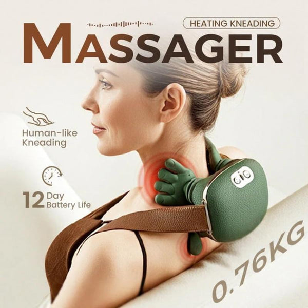NeckSoothe™ - Deep Relief Neck & Upper-Back Massager