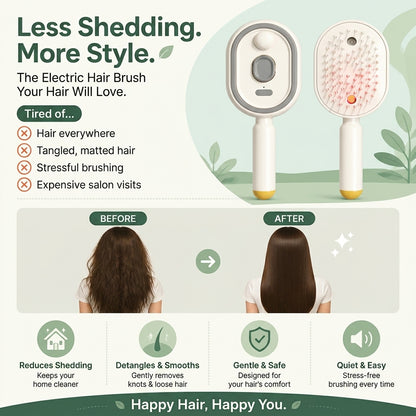 Luminax™ Moisture Spray Massage Comb