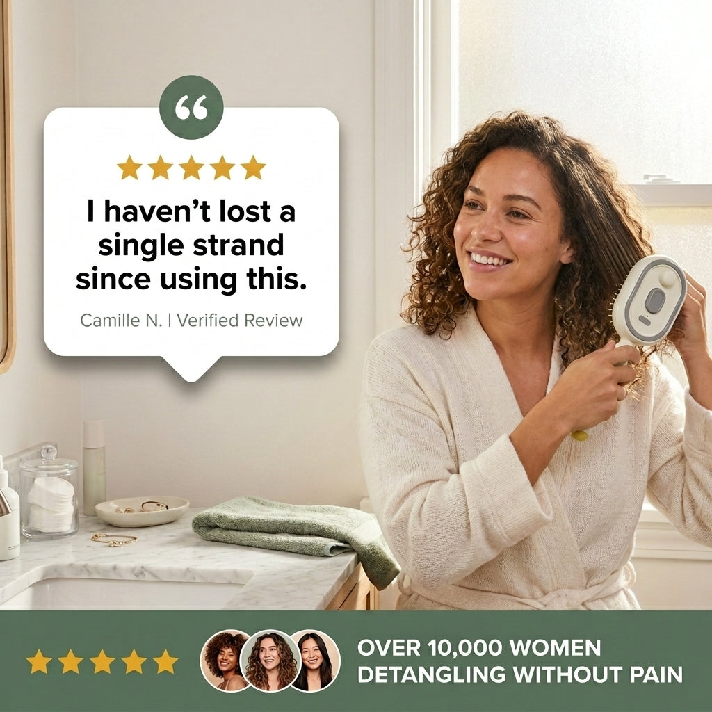 Luminax™ Moisture Spray Massage Comb
