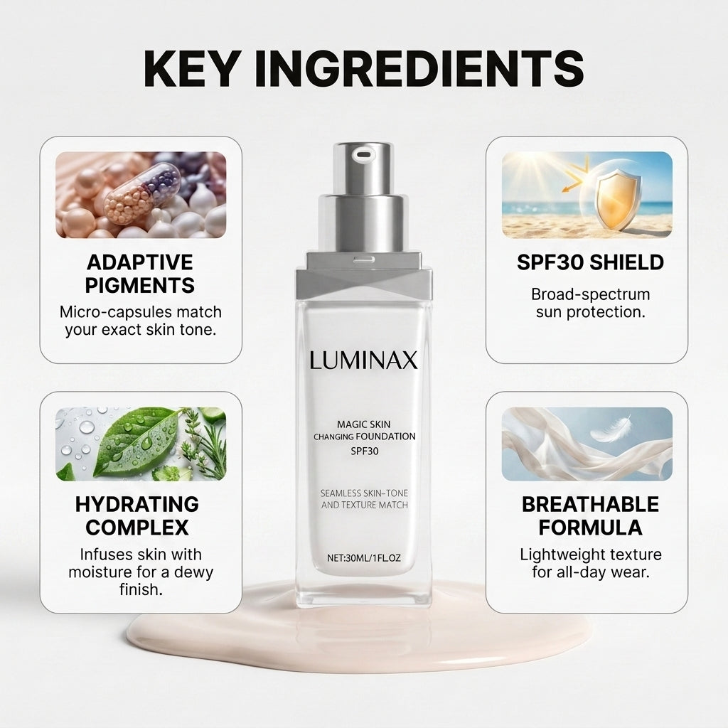 Magic Skin Changing Foundation